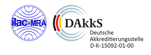 Logos ilac-MRA und DAkkS